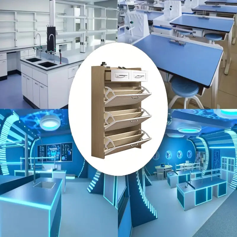 Elegant, space-saving shoe rack for the entrance!✨👞