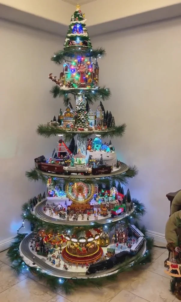 Albero di Natale a forma di Ferris