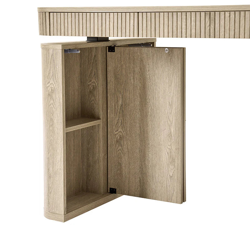 Scrivania Elettrica Regolabile in Altezza Baggio Moderna con Gestione Cavi