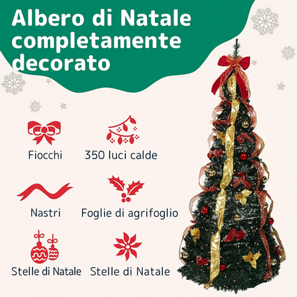 Albero di Natale pre-decorato – Montalo in 60 secondi 🎅🎄