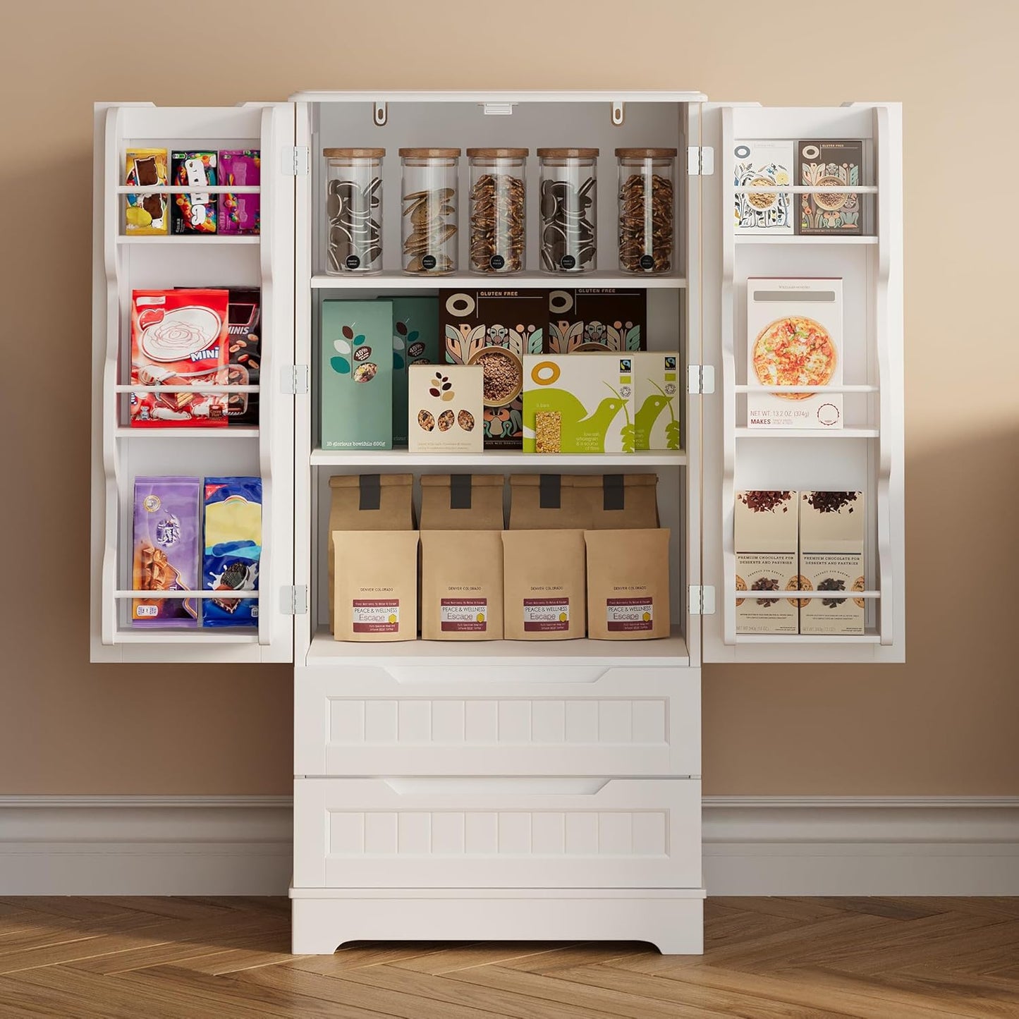 Livanda™ Mobile da cucina con cassetti