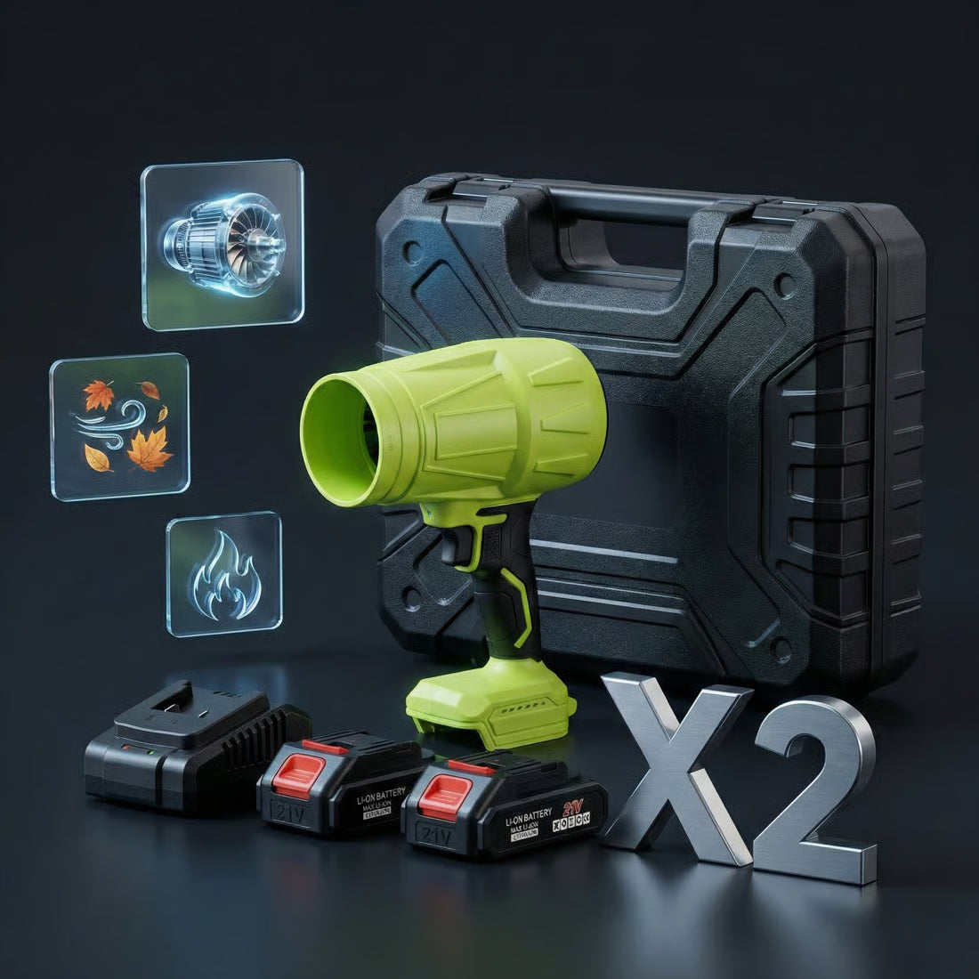 Ti Soffiatore Turbo a Getto Potenziato, Senza Fili 🌟