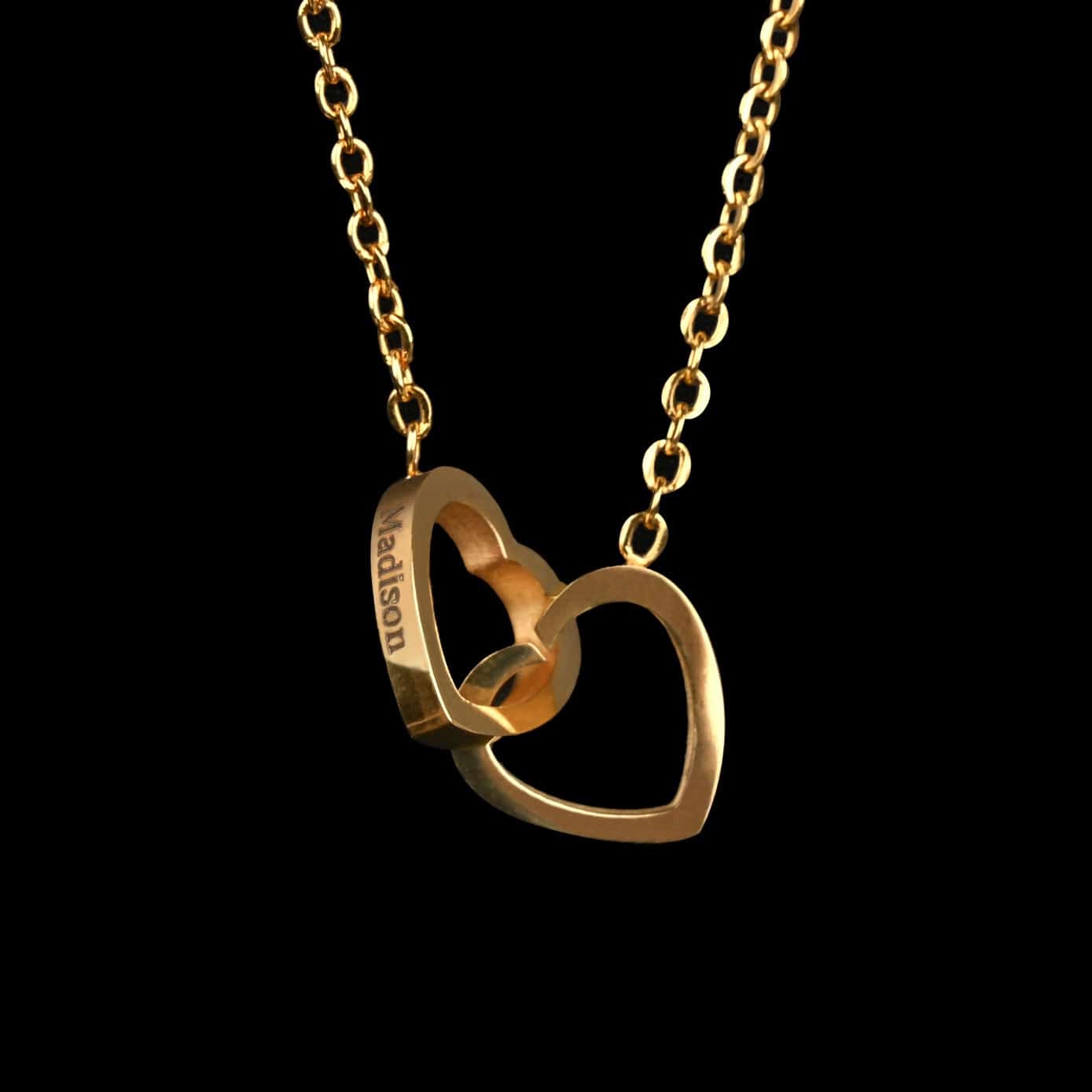 Sparkly Roses Eternal Rose Box - W/ Engraved Necklace & Real Rose