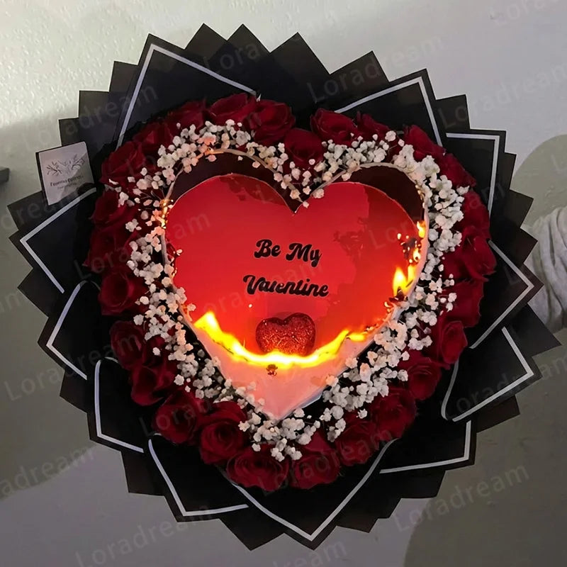 Rose glitterate eterne - Edizione Burnaway