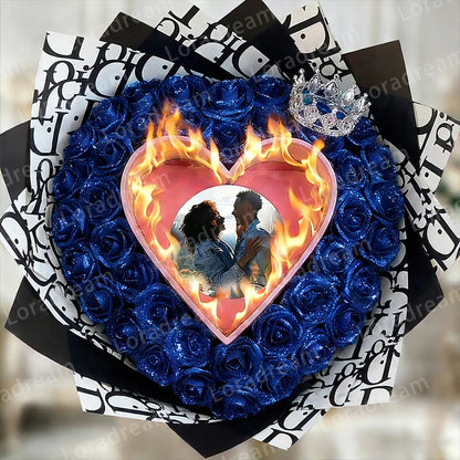 Rose glitterate eterne - Edizione Burnaway